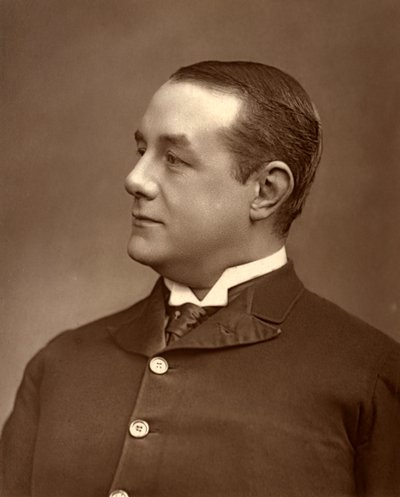 Gilbert Farquhar brit színész, 1887 alkotó: Ernest Barraud