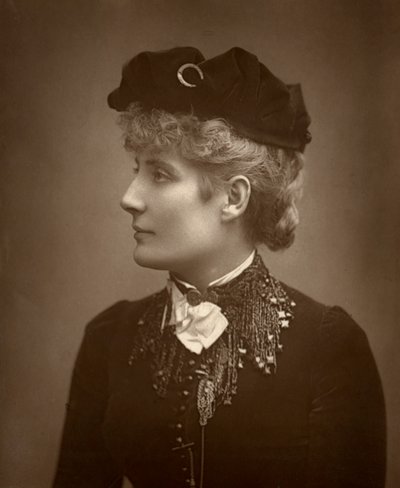 Harriett Jay brit író és drámaíró, 1888 alkotó: Ernest Barraud