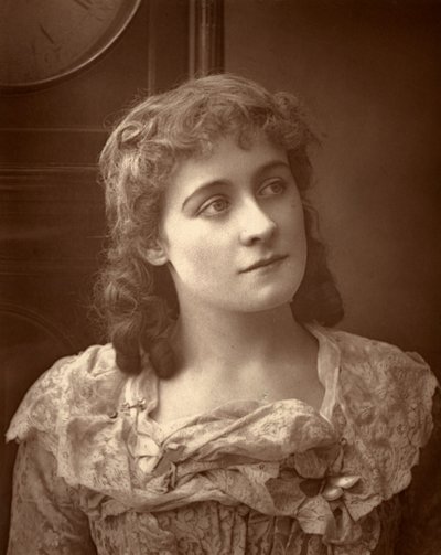 Kate Rorke, brit színésznő Sophiában, 1887 alkotó: Ernest Barraud