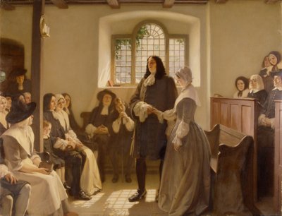 William Penn és Hannah Callowhill házassága a Friends