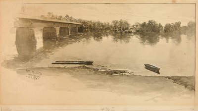 Washington Crossing alkotó: Ernest C. Peixotto