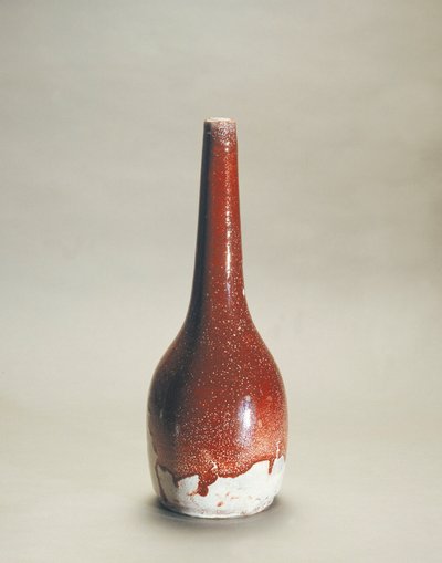 Ernest Chaplet (1835-1909) porcelánváza lángzománccal alkotó: Ernest Chaplet
