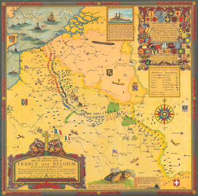 Nyugati front, első világháború, szeptember 25. alkotó: Ernest Clegg