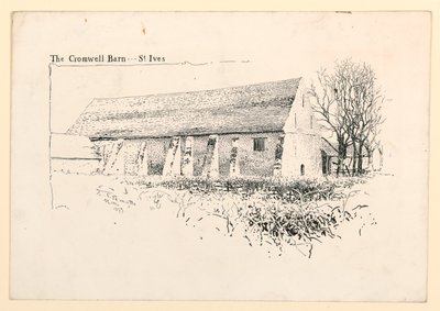 A Cromwell Barn, St. Ives alkotó: Ernest Clifford Peixotto