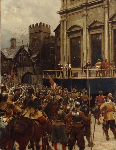 Whitehall, 1649. január 30., 1890 alkotó: Ernest Crofts