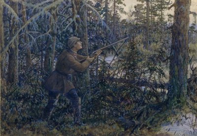 Sikvadászat, 1937 alkotó: Ernest Ernestovich Lissner