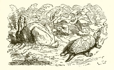 A nyúl és a teknős alkotó: Ernest Henry Griset