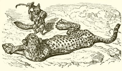 A leopárd és a róka alkotó: Ernest Henry Griset
