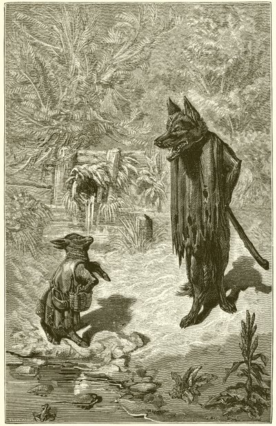 A farkas és a bárány alkotó: Ernest Henry Griset