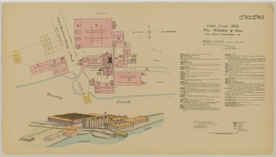 Tabor St. és Olney Road, Hexamer általános felmérések, 1894 alkotó: Ernest Hexamer