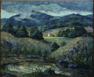 Közeledő vihar alkotó: Ernest Lawson