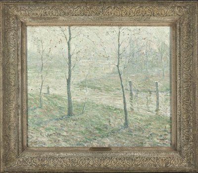 Reggeli köd alkotó: Ernest Lawson