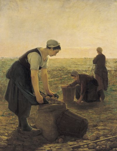 A burgonyaszüret alkotó: Ernest Masson