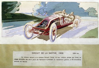 A La Sarthe körútja alkotó: Ernest Montaut