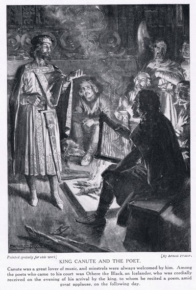 Kanute király és a költő, 1920-as évek alkotó: Ernest Prater