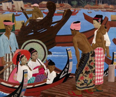 A beszállás, 1920-as évek alkotó: Ernest Procter