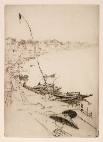 Az imazászló, XX. század (rézkarc és szárazhegy) alkotó: Ernest Stephen Lumsden