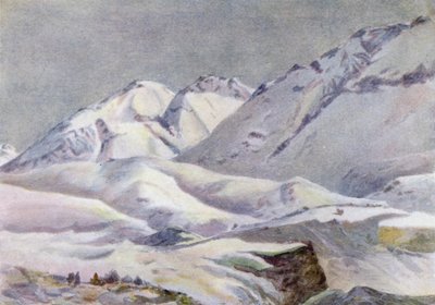 Sierra Navarro, a Hotel Puente del Incától alkotó: Ernest William Christmas