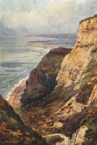 Blackgang Chine (színes litó) alkotó: Ernest William Haslehust