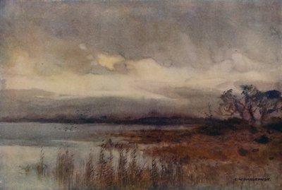 Hickling Broad (színes litó) alkotó: Ernest William Haslehust