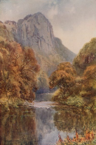 Magas Tor, Matlock (színes litó) alkotó: Ernest William Haslehust