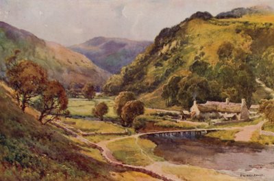 Monsal Dale (színes litó) alkotó: Ernest William Haslehust