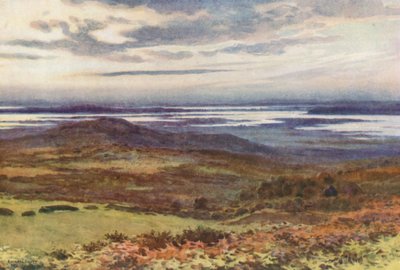 Poole a Swanage Golf Linkstől (színes tagok) alkotó: Ernest William Haslehust