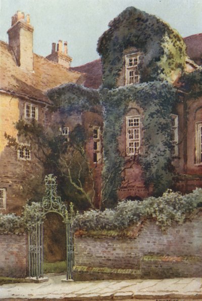Restaurációs ház, Rochester (színes litó) alkotó: Ernest William Haslehust