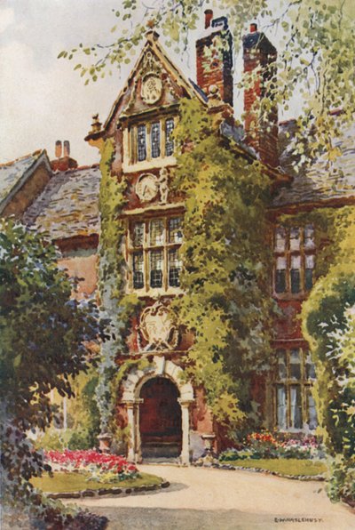 Az apát páholya (színes litó) alkotó: Ernest William Haslehust
