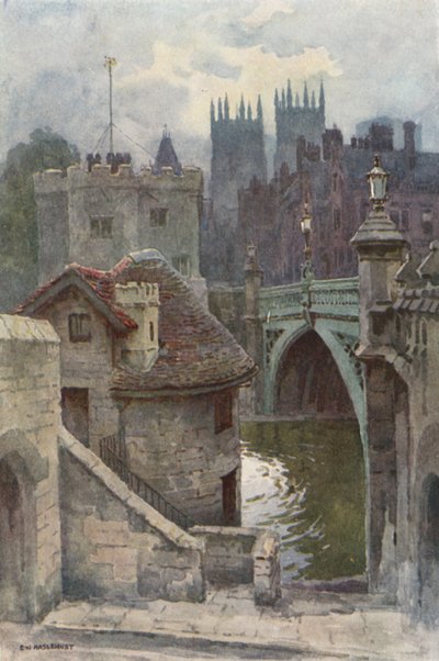 Vízkapuk, Lendal-híd (színes litó) alkotó: Ernest William Haslehust