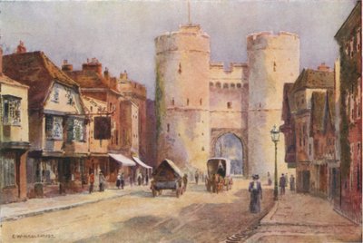 Westgate (színes litó) alkotó: Ernest William Haslehust