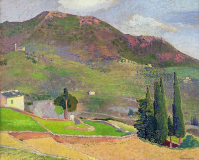 Mount Ste. Győzelem (olaj, vászon) alkotó: Ernest Yarrow Jones