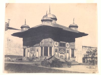 Sophia-kút, Konstantinápoly, c. 1854. alkotó: Ernest de Caranza