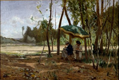 Ernesto Rayper (1840-1873) A festők festménye, Genes Galleria d
