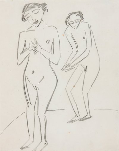 Férfi és nő alkotó: Ernst Ludwig Kirchner