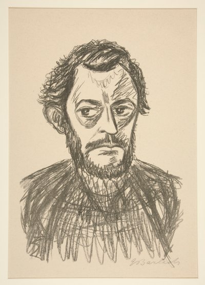 Önarckép III (önarckép III) alkotó: Ernst Barlach