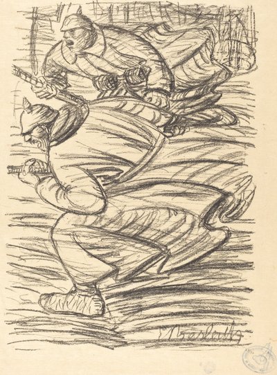 A támadás alkotó: Ernst Barlach