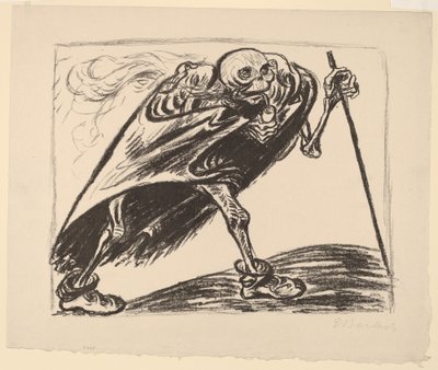 Vándor Halál alkotó: Ernst Barlach
