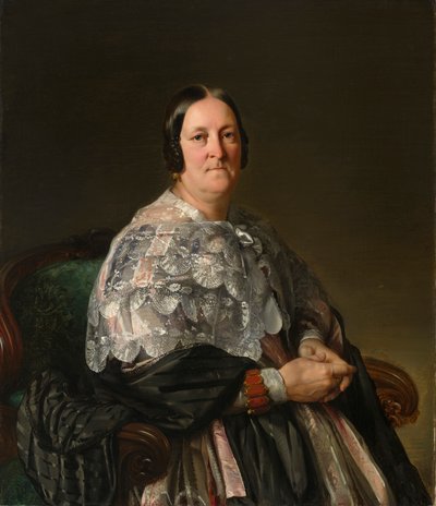 Mária Terézia Freiin von Jakomini portréja alkotó: Ernst Christian Moser