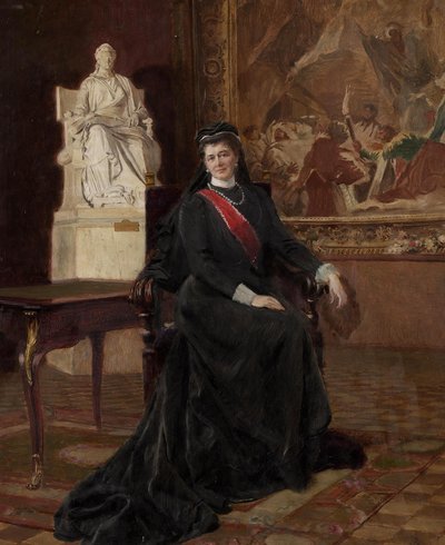 Marija Pavlovna orosz nagyhercegnő özvegyként alkotó: Ernst Friedrich von Liphart