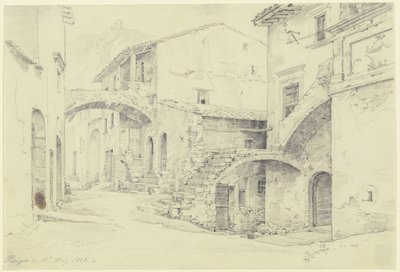 Utca Terni-Papignóban alkotó: Ernst Fries