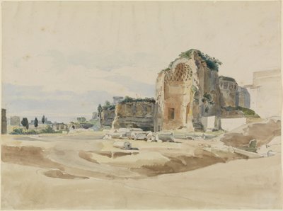 Venus és Roma temploma Rómában alkotó: Ernst Fries