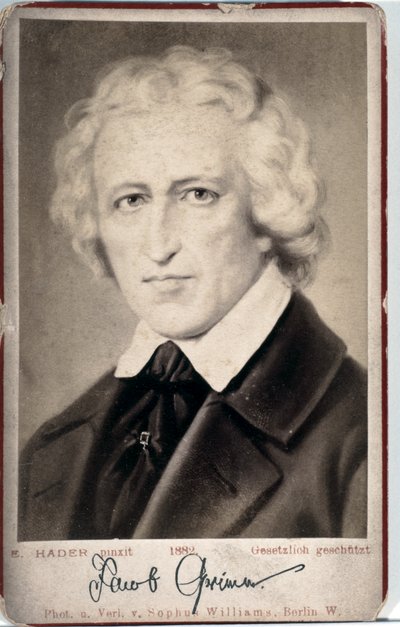 Jacob Grimm portréja alkotó: Ernst Hader