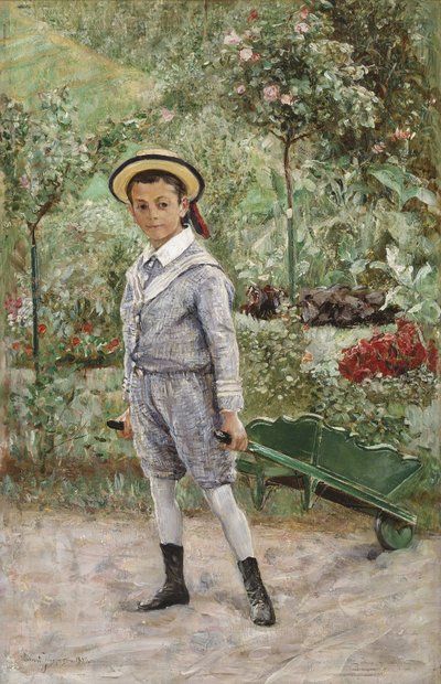 Talicskás fiú, 1880 alkotó: Ernst Josephson