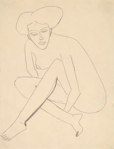 Dodo ülve, 1910. alkotó: Ernst Ludwig Kirchner