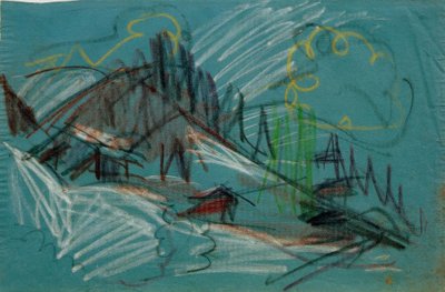 Alp a holdfényben alkotó: Ernst Ludwig Kirchner