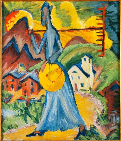 Alpleben, Triptichon; Alpleben, Tryptychon alkotó: Ernst Ludwig Kirchner