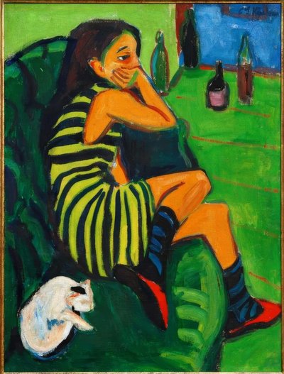 Artistin - Marcella alkotó: Ernst Ludwig Kirchner