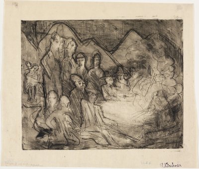 Augusztusi tűz alkotó: Ernst Ludwig Kirchner