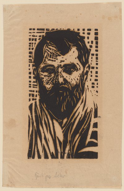 Szakállas öreg alkotó: Ernst Ludwig Kirchner